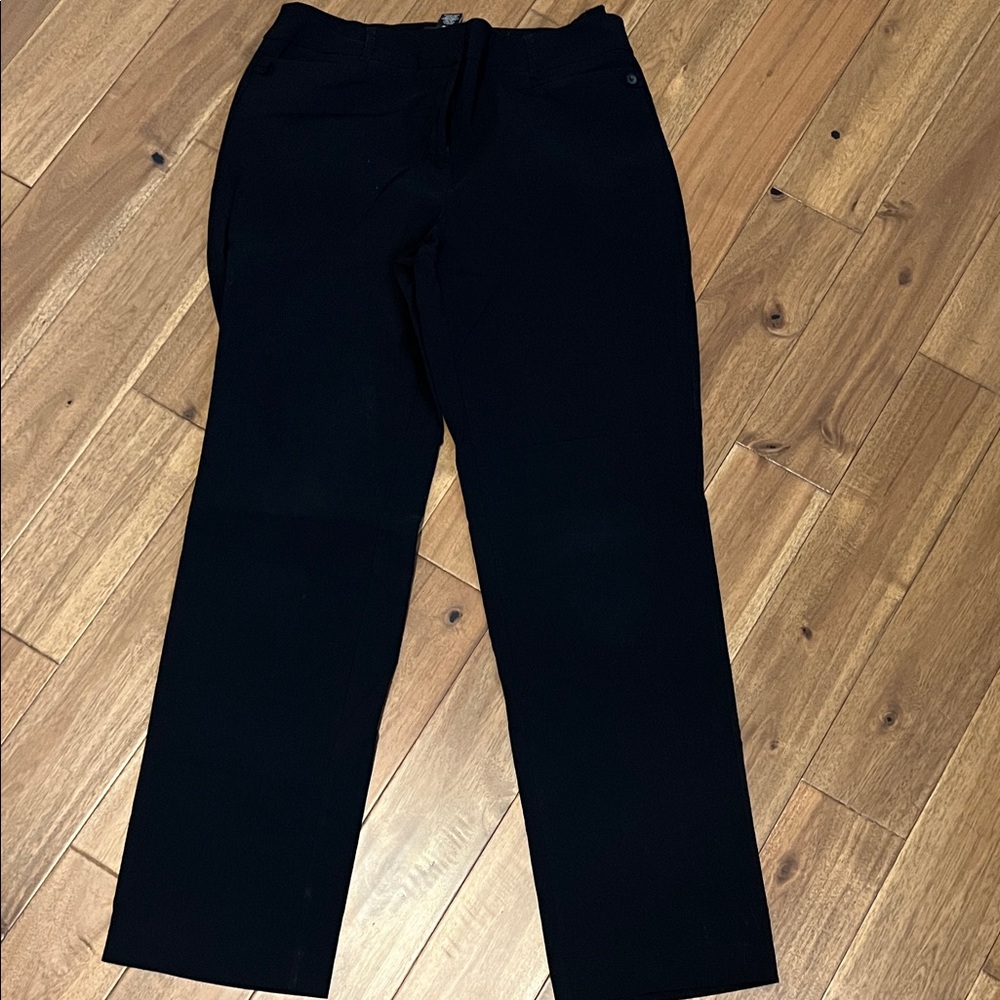 Lane Bryant Madison stretch Women's Black Pants non smoking home #108